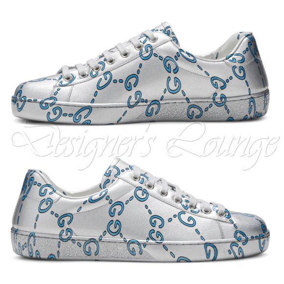 Gucci Other - ⚡️SOLD! NIB GUCCI Ace GG Ghost Leather Sneakers